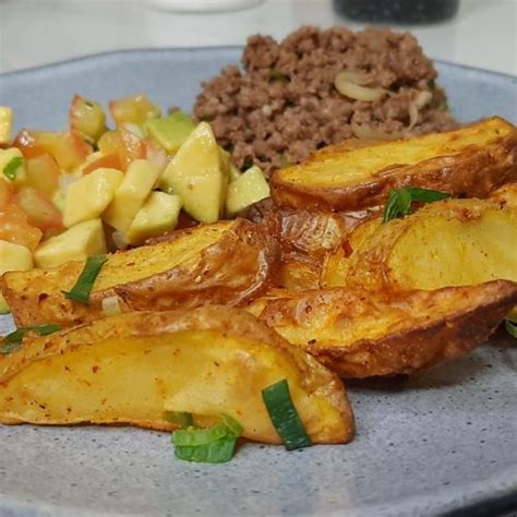 Batata Canoa Na Air Fryer Caprichos Do Lar