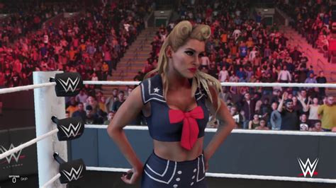 Wwe 2k19 Becky Lynch Vs Lacey Evans Stomping Grounds 2019 Youtube