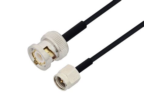 Bnc Male To Sma Male Cable Using Pe Sr405flj Coax