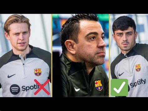 Bar A News Xavi Annonce Le Retour De Pedri Les D Clarations De