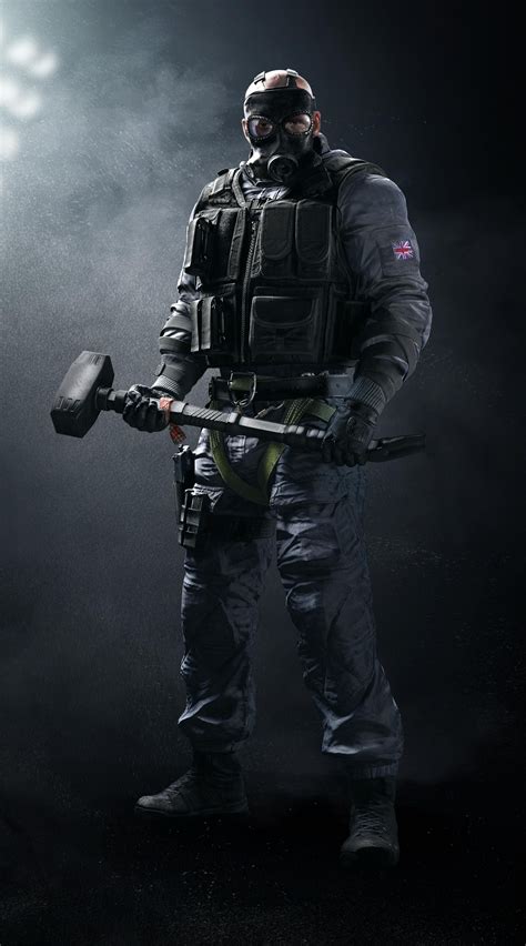 Sledge Rainbow Six Siege Poster Tom Clancys Rainbow Six Tom Clancy