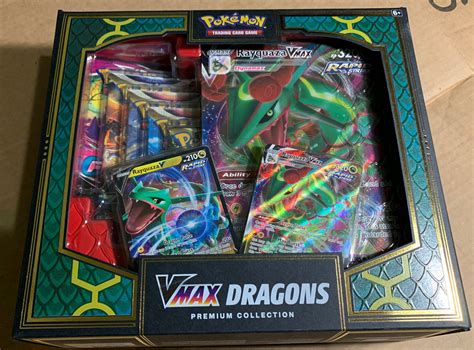 Mavin New Pokemon TCG VMAX DRAGONS Premium Collection Box 2022