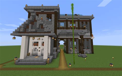 Minecraft Town Hall Schematic