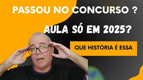 CONCURSO PÚBLICO PROFESSORES EXERCÍCIO SÓ EM 2025 YouTube