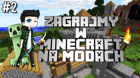 Minecraft Na Modach Wioska Npc Z Zamkiem Youtube