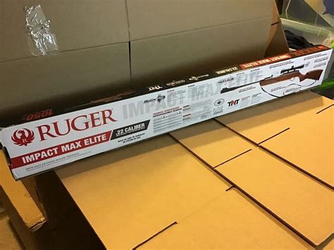 Ruger Impact Max Elite 22 Cal Pellet Air Gun Rifle 4x32 Scope 1050 Fps