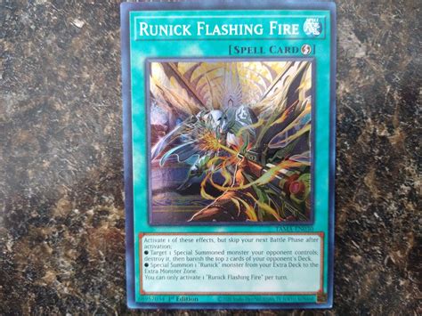 Runick Deck Core Flashing Fire Freezing Curses Destruction