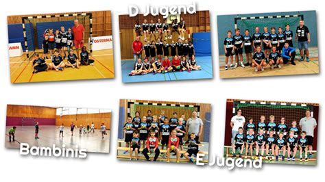 Mannschaften Der Kinderabteilung Des Neusser Handballvereins E V