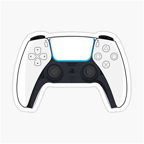 Playstation 5 Controller Sticker Vector Sticker For Sale By Lignas