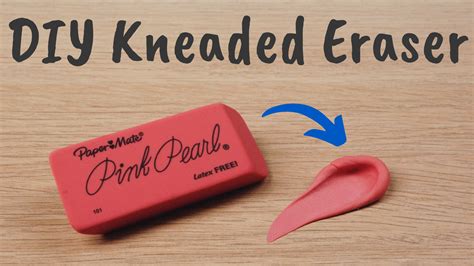 How to Make a Kneaded Eraser | Kneaded eraser, Kneadable eraser, Eraser art