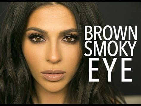 Brown Smokey Eye Makeup Tutorial Teni Panosian YouTube Brown