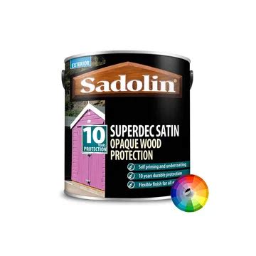 Sadolin Superdec Satin Opaque Tinted Colours - Decor8 Northern (en-GB)