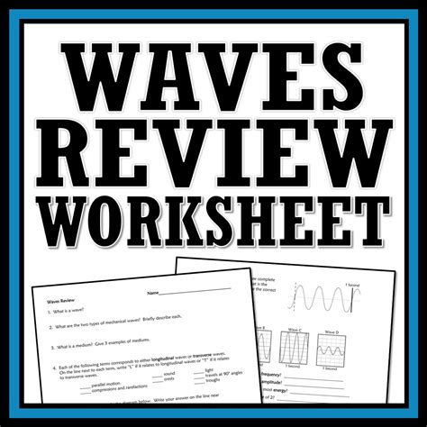 Properties Of Waves Worksheet Worksheets Library