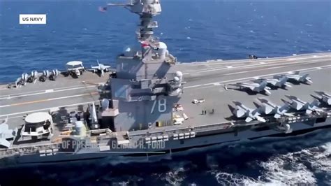 Florida Sailors Serve On Worlds Largest Aircraft Carrier The Uss