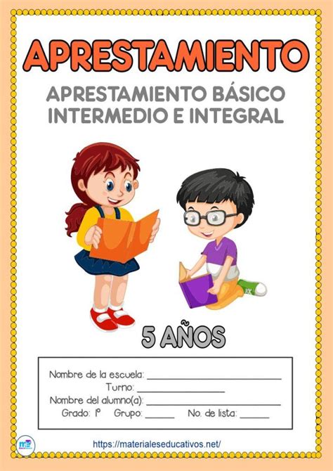 Cuaderno de Actividades Aprestamiento 5 años I Material Educativo