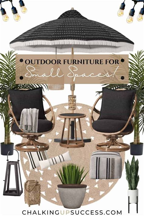 Outdoor Furniture For Small Spaces 6 Stunning Designs Youll Love