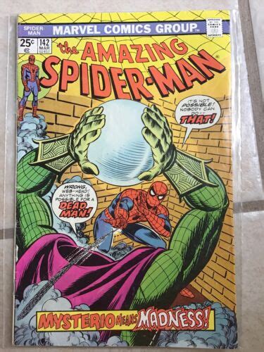 The Amazing Spider Man 142 March 1975 Vol 1 Marvel EBay