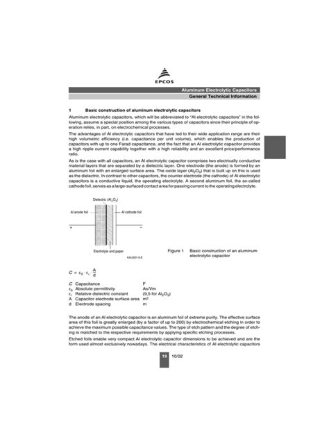 Aluminum Electrolytic Capacitors