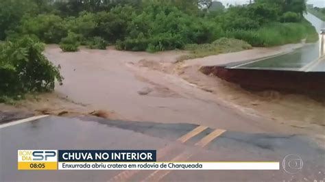 Chuva Provoca Estragos E Preju Zos No Interior De S O Paulo Bom Dia