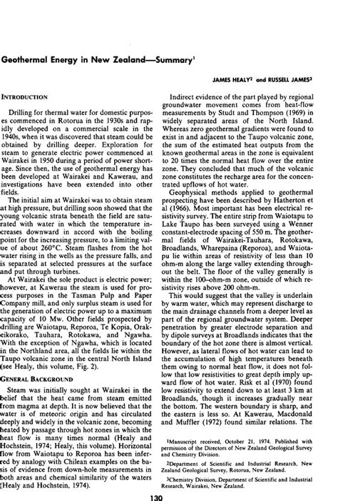 AAPG Datapages Archives Geothermal Energy In New Zealand Summary