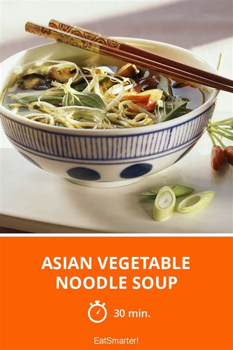 Asian Vegetable Noodle Soup Recipe Eat Smarter Usa