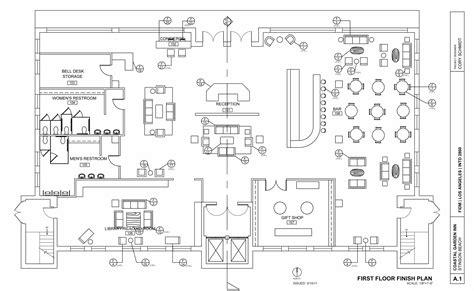 Simple Hotel Lobby Floor Plan