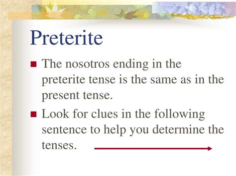 Ppt Preterite Of Regular Verbs Powerpoint Presentation Free Download