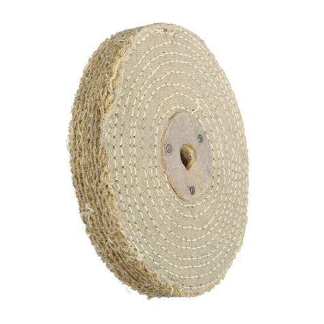 6 Cloth Buffing Wheel Polishing Disc Pad For Stainless Steel Metal