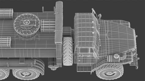 Ural 4320 Fuel Tanker 3d Model By Frezzy
