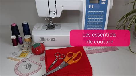 Les Outils Indispensables De La Couture Atelier Manon Levasseur Youtube