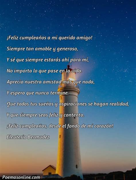 Cinco Poemas Para Un Amigo Especial En Su Cumplea Os Poemas Online