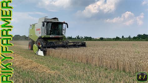 Claas Lexion Barra Cressoni M Trebbiatura Frumento Youtube