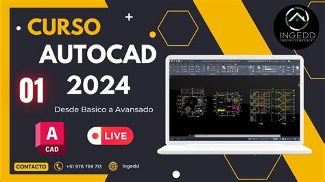 Curso De AutoCAD Desde Cero 2024 AutoCAD Basico A Avanzado AutoCAD