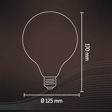 Calex Smart Ampoule Globe Led Filament E G W Cct Lot De