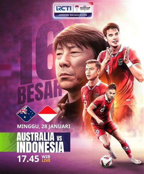 Link Live Streaming Timnas Indonesia Vs Australia Di Babak Besar