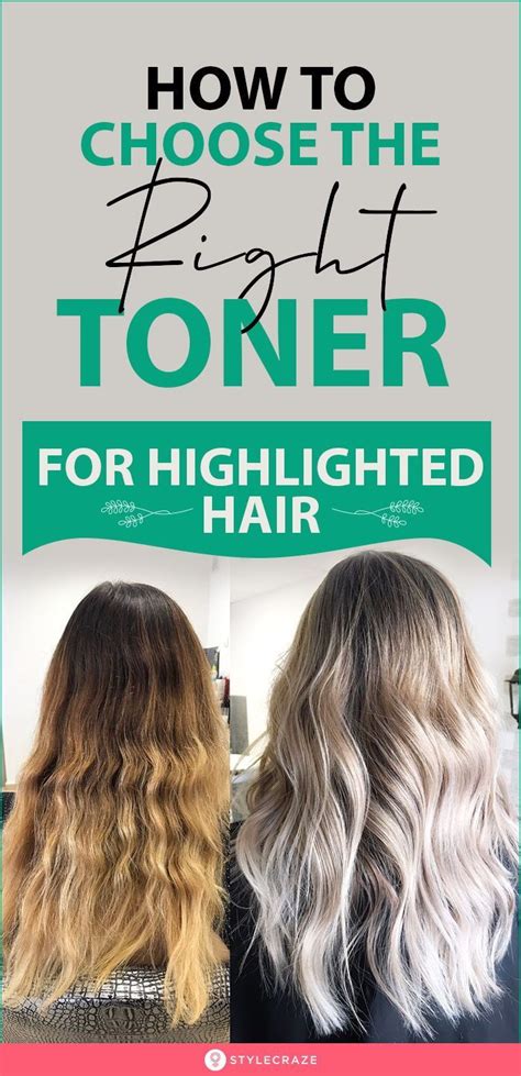 How To Choose The Right Toner For Highlighted Hair Toner For Blonde