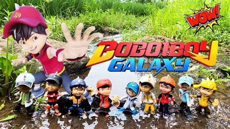 Boboiboy Galaxy Terbaru Membersihkan Mainan Berlumpur YouTube