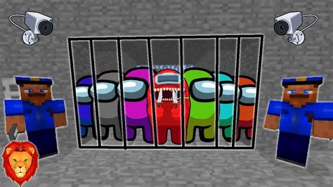 Among Us Presos Minecraft Prison Escape Minecraft Escapa De La