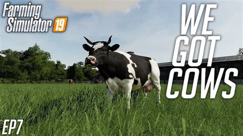 WE GOT COWS Farming Simulator 19 PS4 Marwell Manor EP7 YouTube