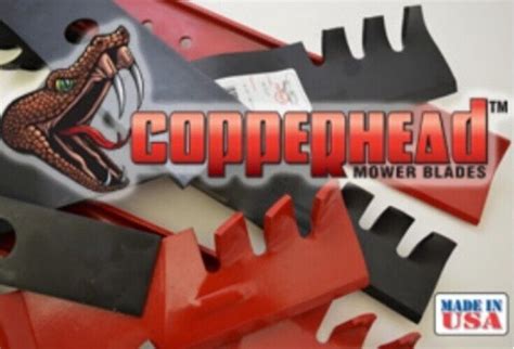 Copperhead Pk Spartan Heavy Duty Mulching Gator Blades