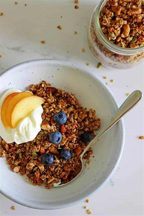 Easy Healthy Homemade Granola The Kiwi Country Girl