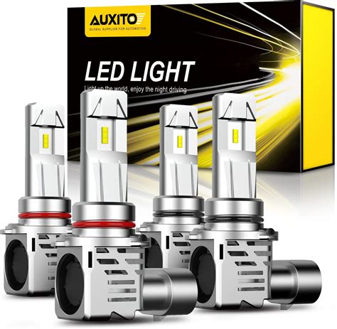 Auxito Led Headlight Bulbs Combo High Low Beam Headlights