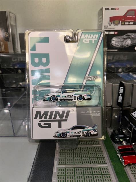 Mini GT Nissan LB-Super Silhouette S15 Silvia Auto Finesse LBWK ...