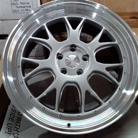 Rodas Rotiform BBS 5356 Prata Borda Polida 5x112 114 20x8 5 Aro 20