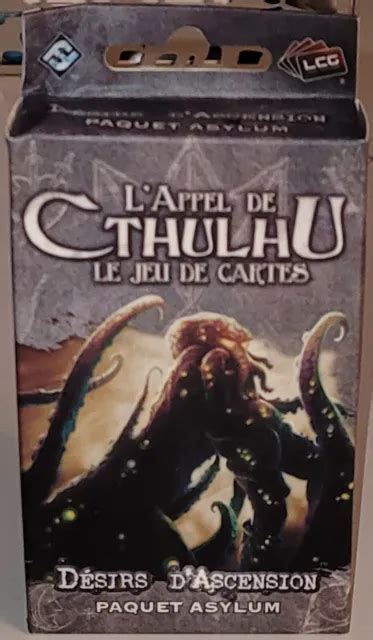 Jeux De Cartes L Appel De Cthulhu D Sirs D Ascension Paquet Asylum