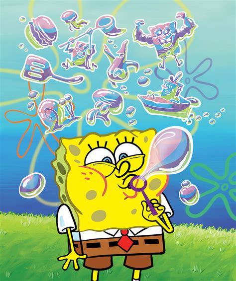 SpongeBob BlowingBubbles Final by shermcohen on DeviantArt