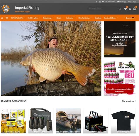 Imperial Fishing mit neuem Onlineshop – Carp in Focus