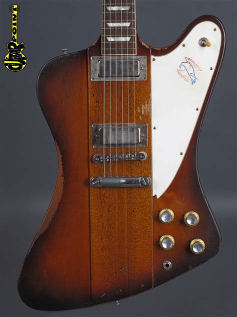 Gibson Johnny Winter Firebird Aged Signed Gijwtributesigned