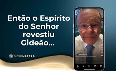 Então o Espírito do Senhor revestiu Gideão Universal org Portal