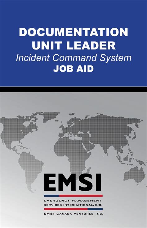 Documentation Unit Leader Job Aid EMSI